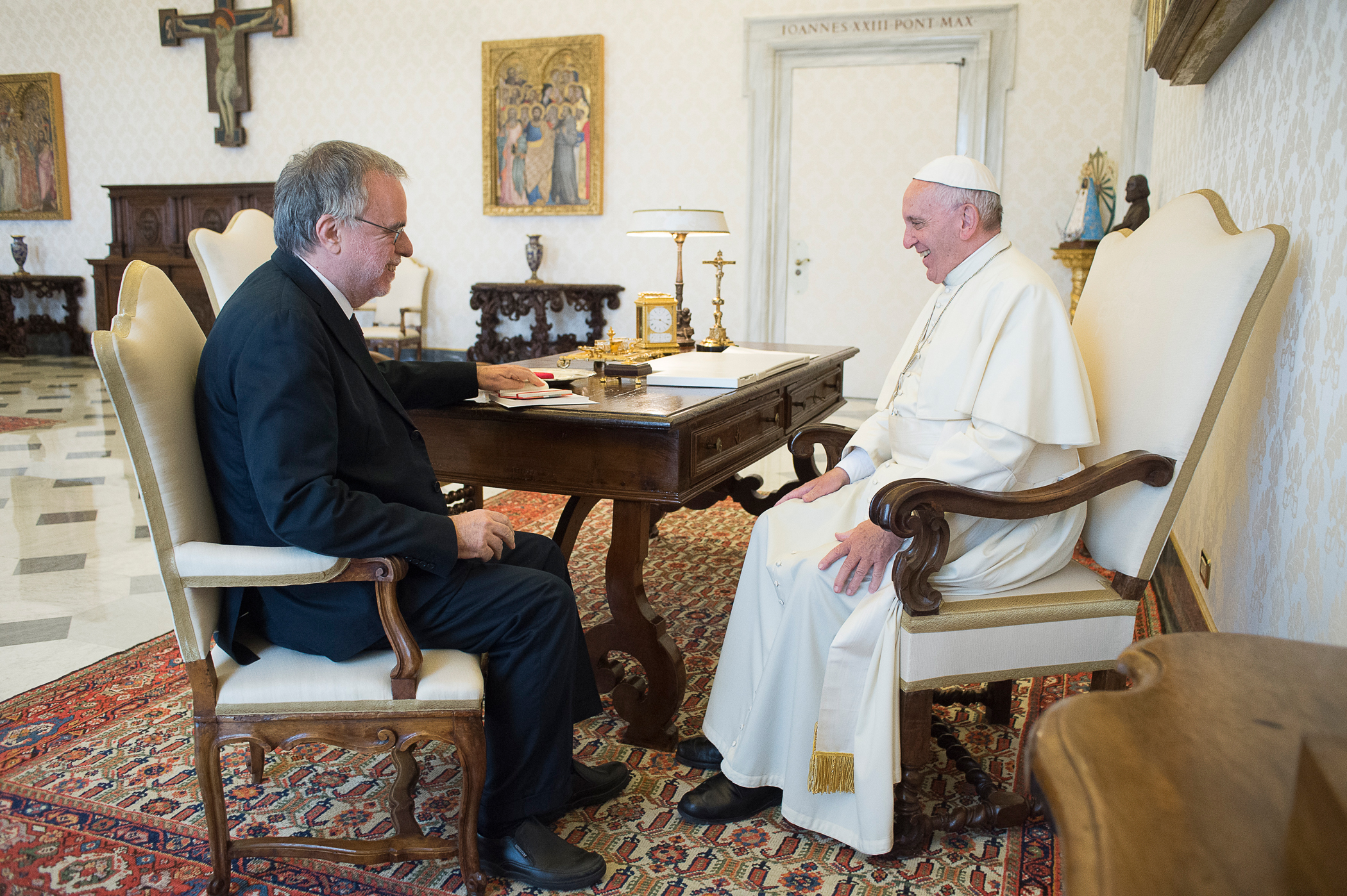 Papa Francesco riceve Andrea Riccardi e incoraggia i corridoi umanitari per i profughi